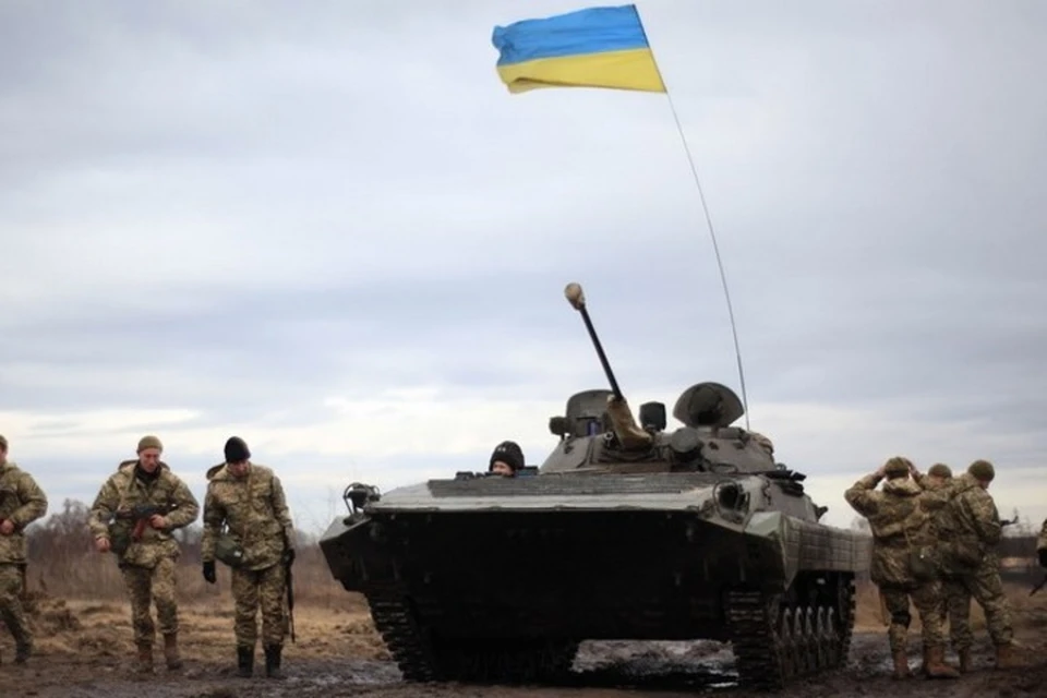 Украинские боевики нанесли артудар по Донецку из Красногоровки. Фото: Штаб «ООС»