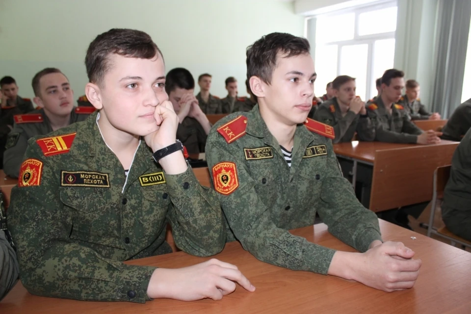 Урок мужества в кадетском классе. Фото: СУ СК РФ