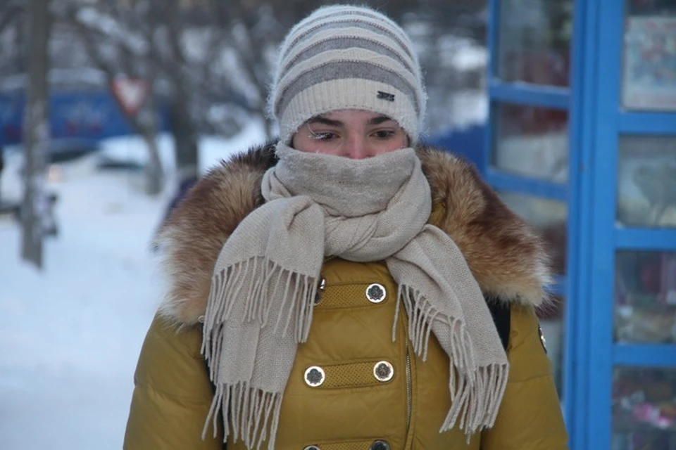 На выходных в Кузбассе похолодает до -34 градусов