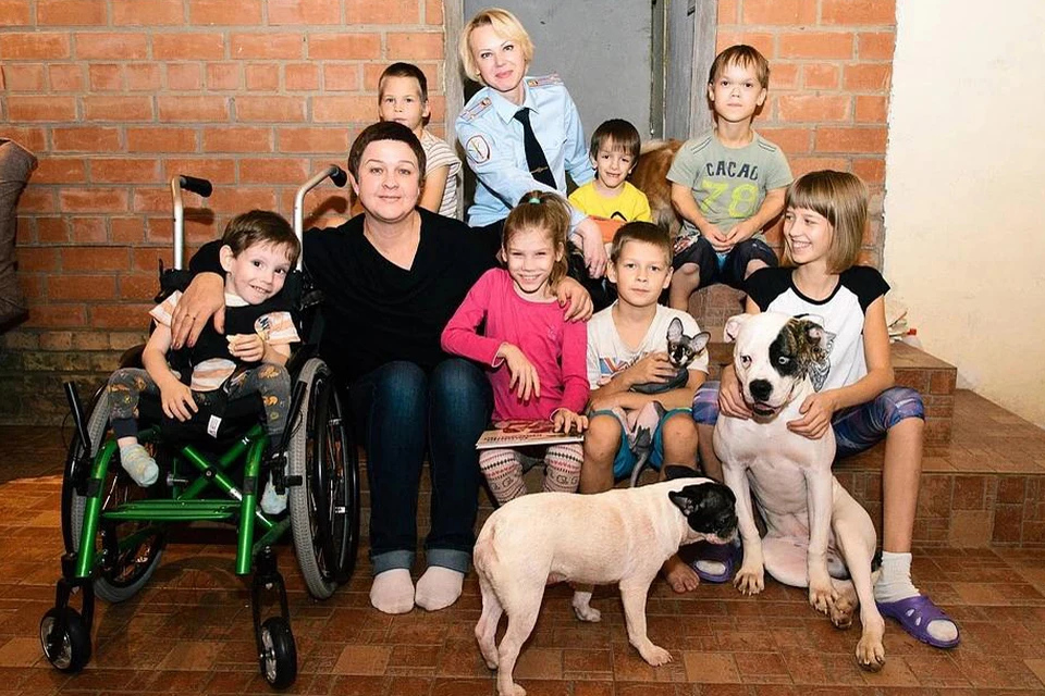 Ольга Шелест заботится о брошенных детях.