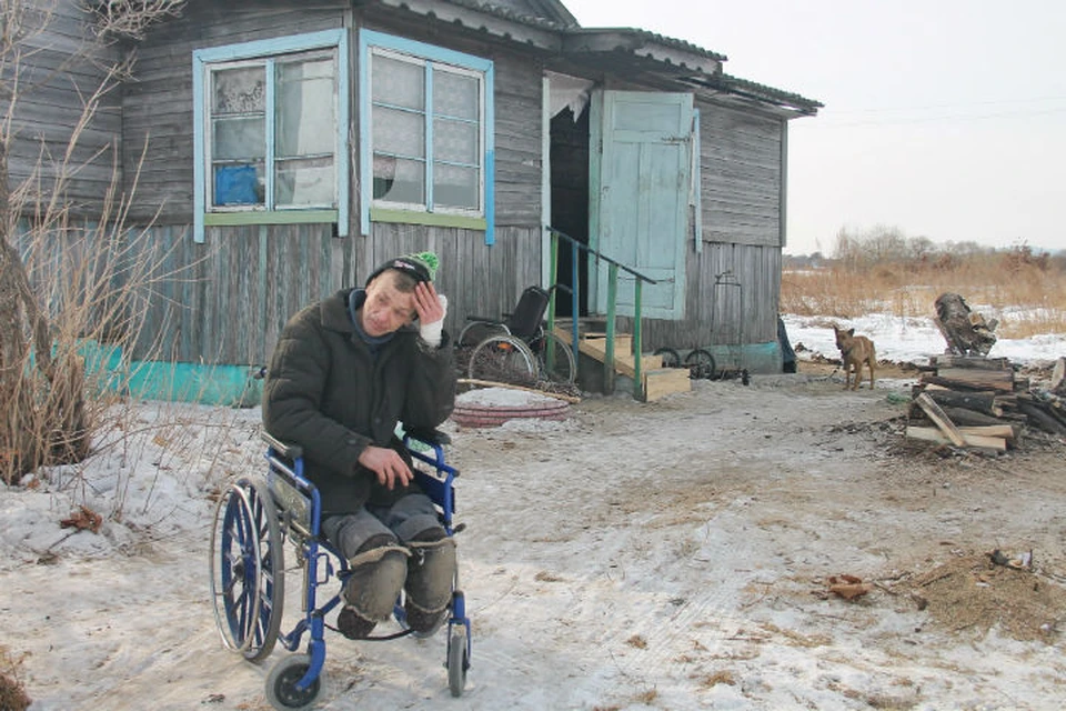 Николай Чуйко уже четыре года в инвалидном кресле