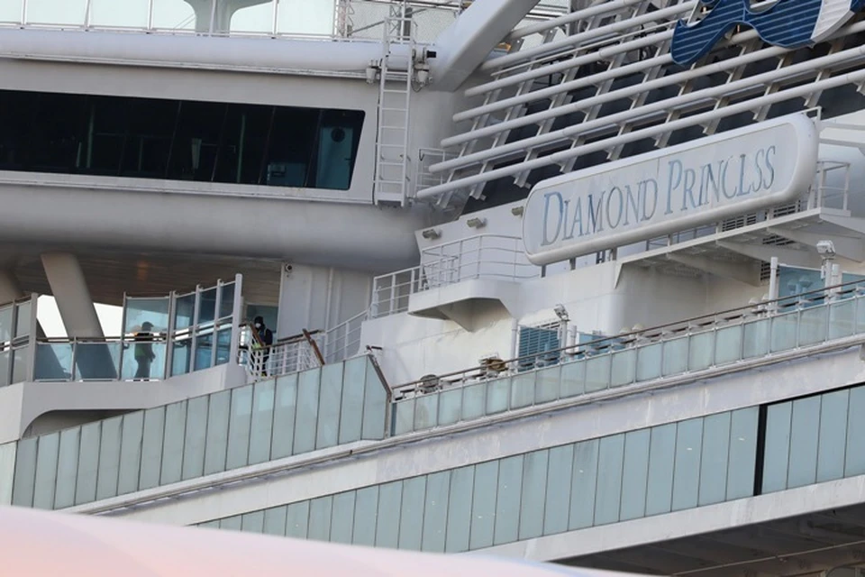 Коронавирус обнаружен у 174 пассажиров круизного судна Diamond Princess, наших соотечественников среди заболевших нет