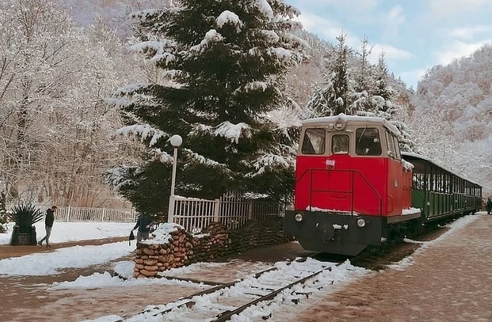 Поезд снова работает. Фото: instagram.com/yulia01rus