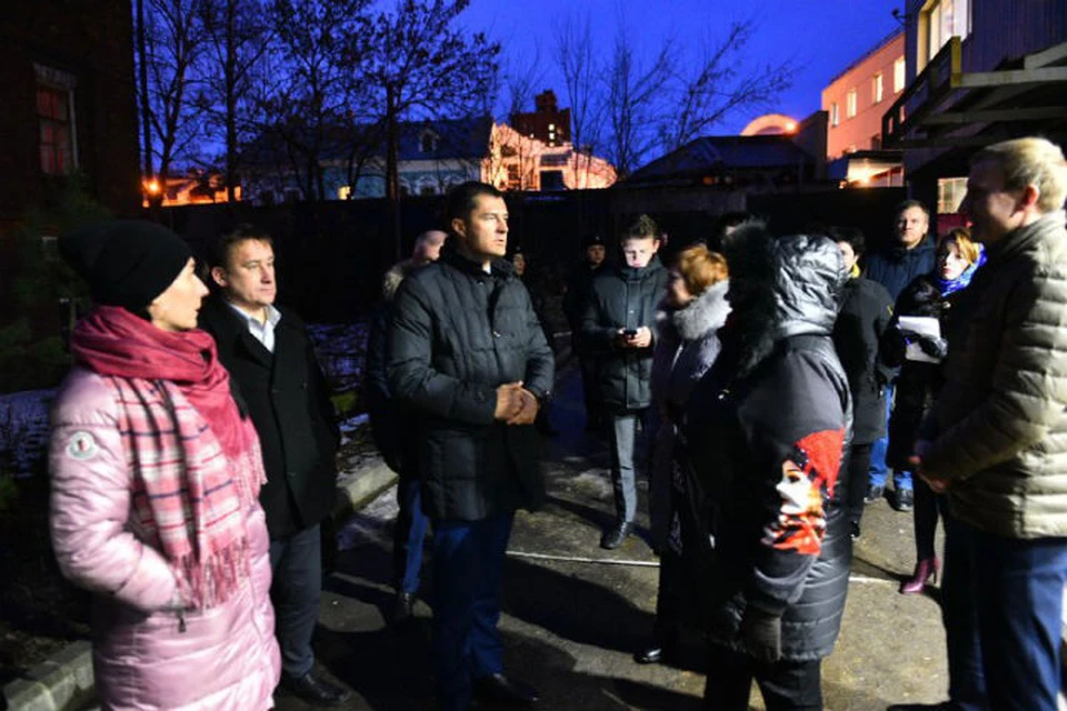 Владимир Волков поручил разобраться с жалобами жителей центра