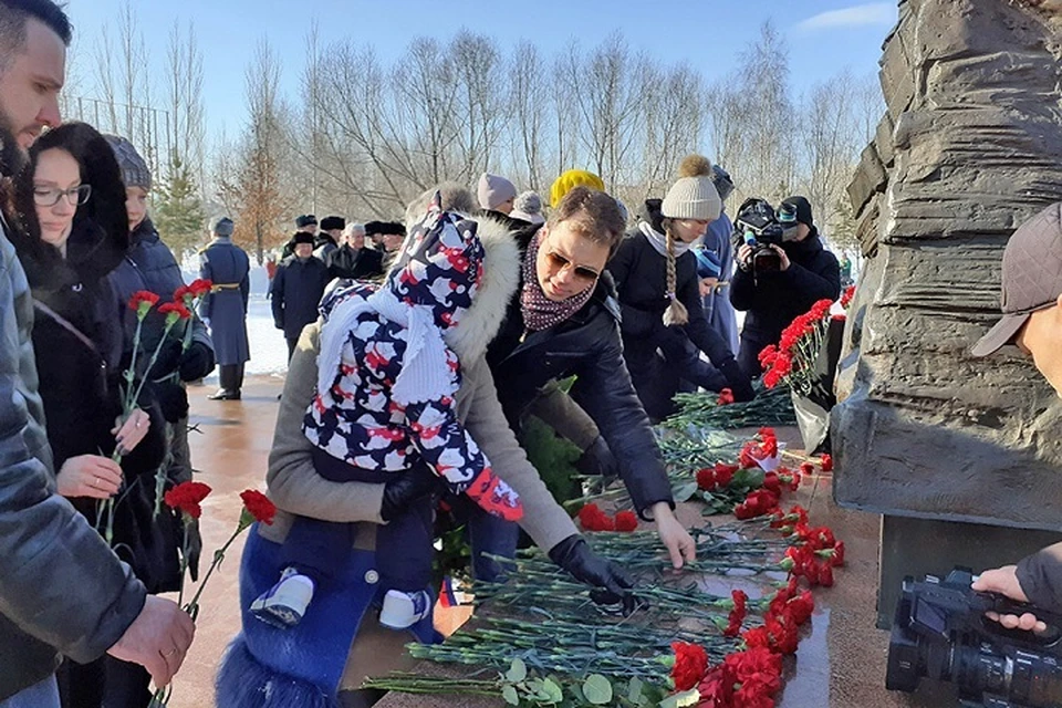 Среди гостей на церемонии были ветераны Великой Отечественной войны.