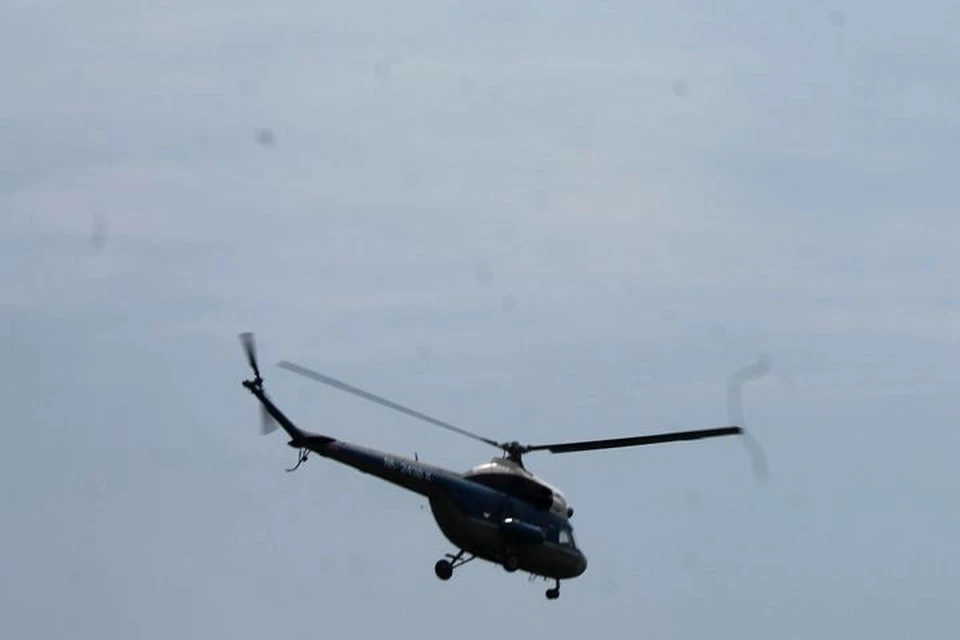 Ребенка транспортируют на вертолете во Владивосток