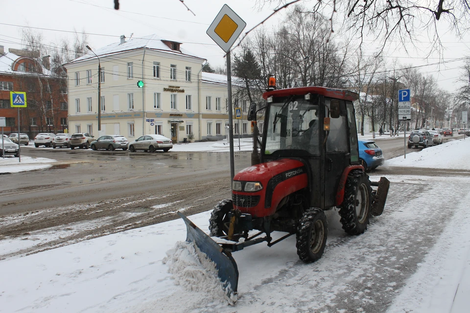 За зиму с улиц города вывезли всего 5000 тонн снега Фото: администрация Твери