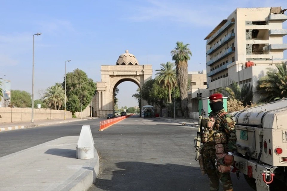 В «зеленой зоне» Багдада расположены правительственные учреждения и посольства
