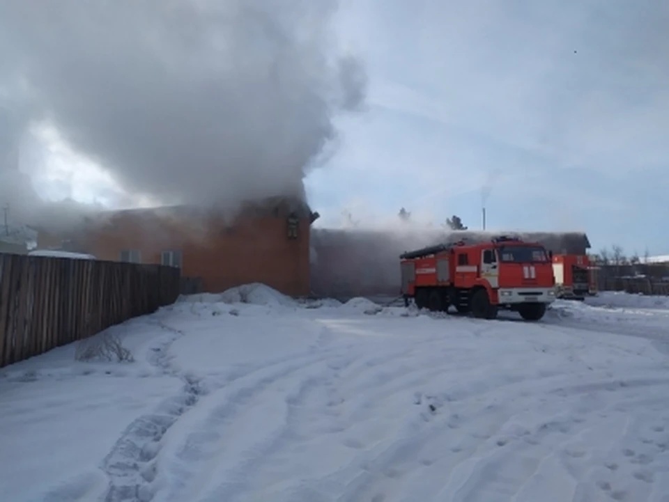 При пожаре в кафе Кызыла 8 марта погибли двое. Фото: СУ СК России по РТ.