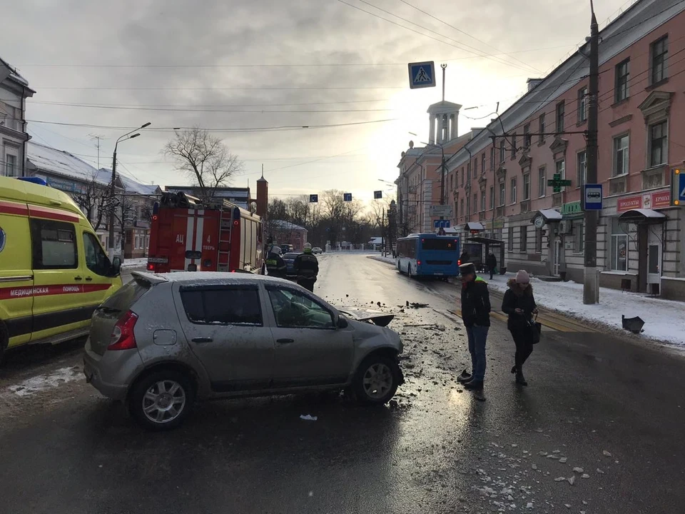 Фото с места аварии. Фото: УГИБДД по Тверской области