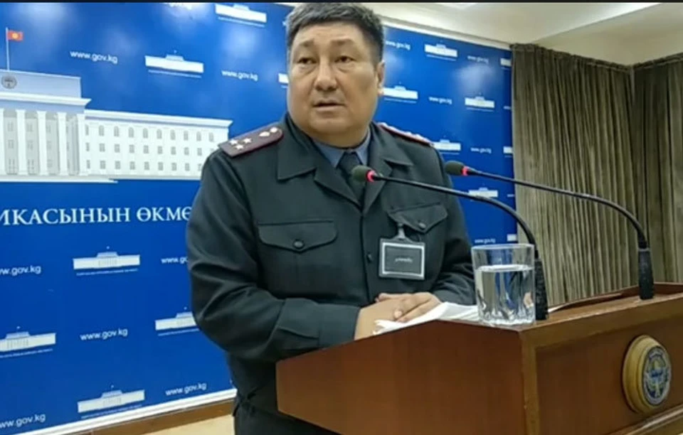 Алмаз Орозалиев рассказал о работе милиционеров в условиях ЧС.