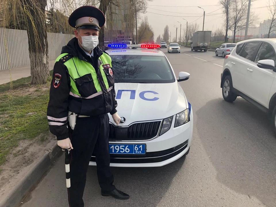 В донском главке усилили меры безопасности по профилактике коронавирусной инфекции. Фото: УГИБДД России по РО.