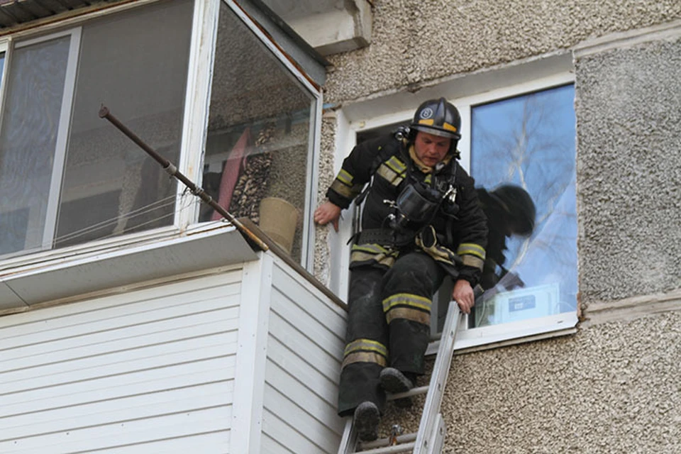 Пожилая женщина погибла во время пожара в многоквартирном доме в ЕАО ФОТО: ГУ МЧС России по ЕАО