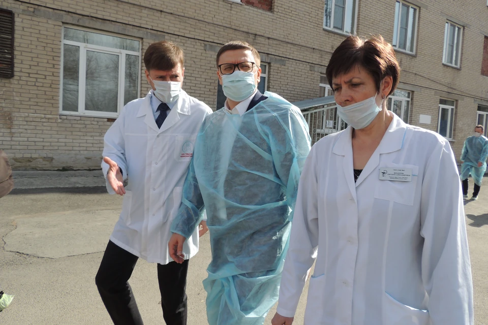 Алексей Текслер проверил готовность челябинской «Коммунарки». Фото: Минздрав