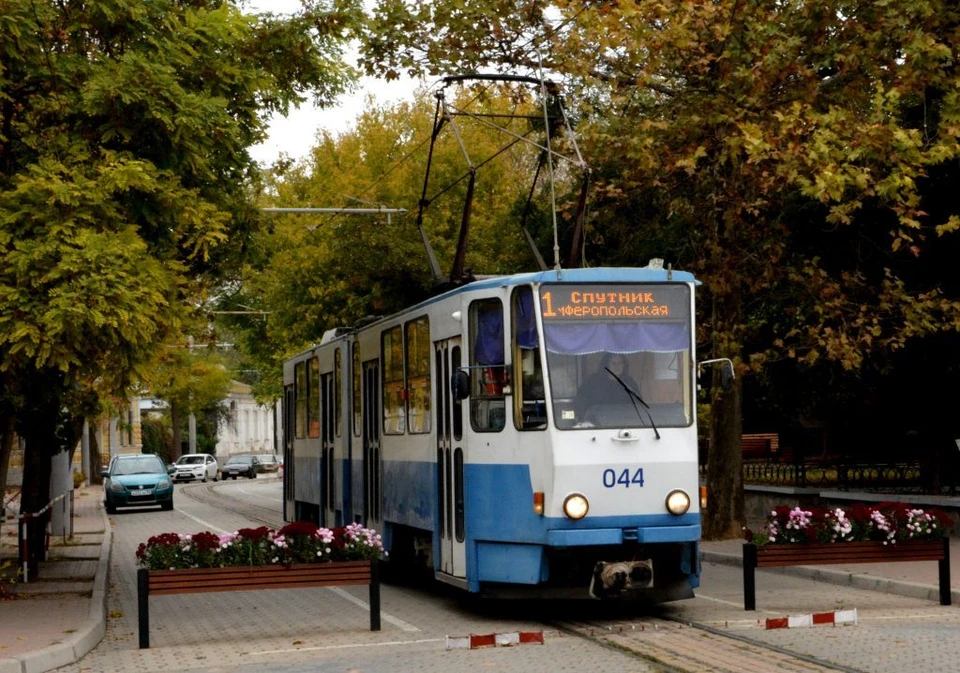 С 31 марта прекращено движение трамваев в Евпатории. Фото: пресс-служба горадминистрации