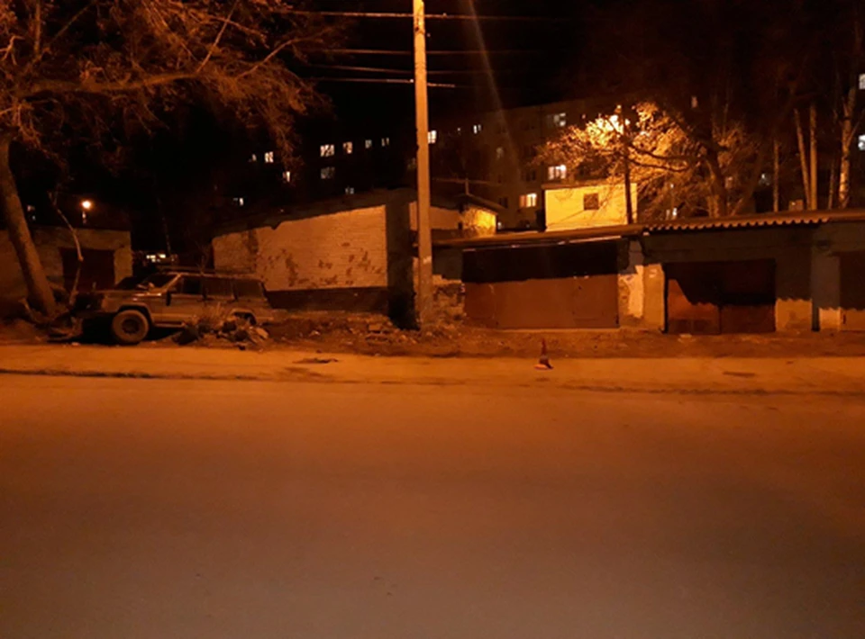 Авария произошла вечером на улице Крайней в Красноглинском районе