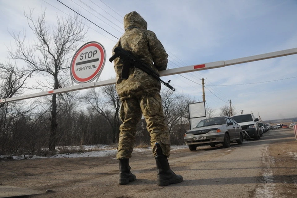 Пункты пропуска в Донбассе откроются не ранее 24 апреля. Фото ГПСУ