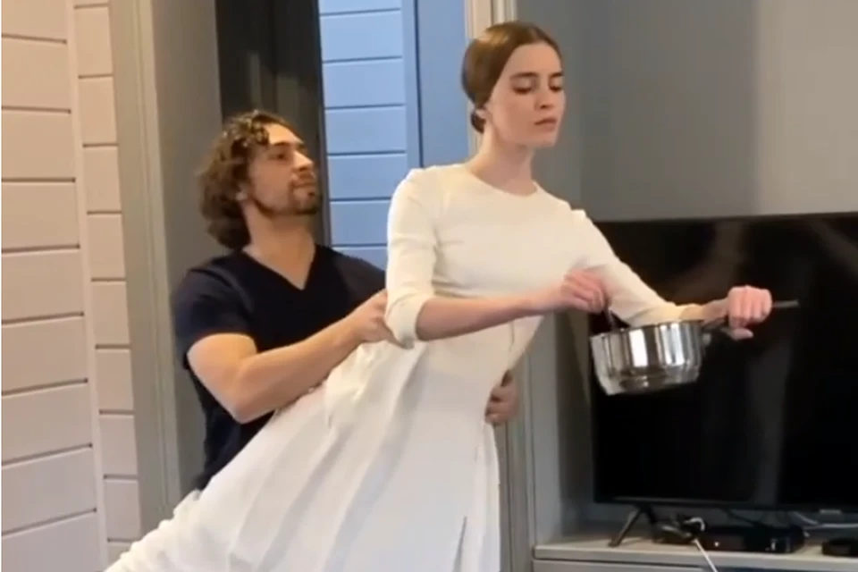Даже 3-минутный балет - все равно есть высокое искусство. Фото: кадр с видео instagram.com/mikhailovskytheatre