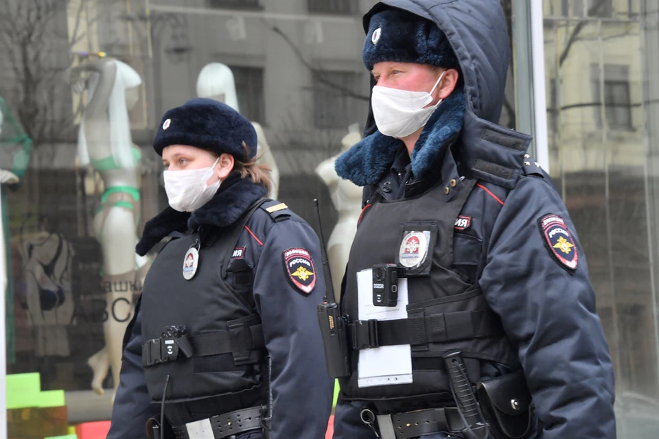 В Рязанской области действует режим всеобщей изоляции, за соблюдением которого следит полиция.