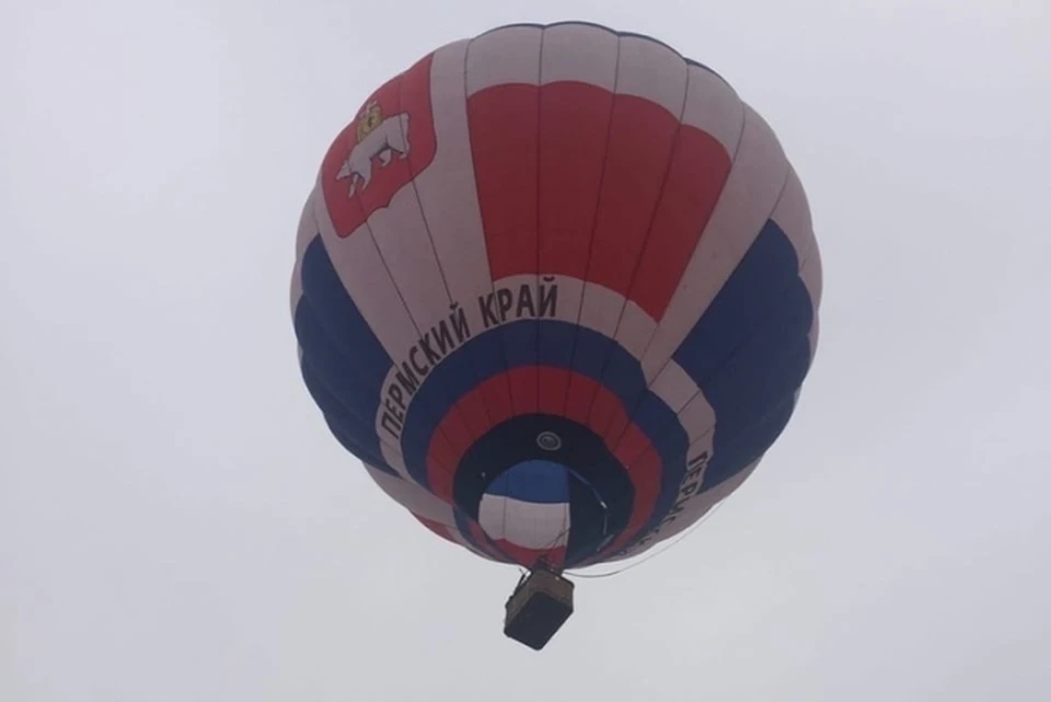 Воздушный шар облетел город за час 20 минут. Фото: Игорь Вертипрахов.