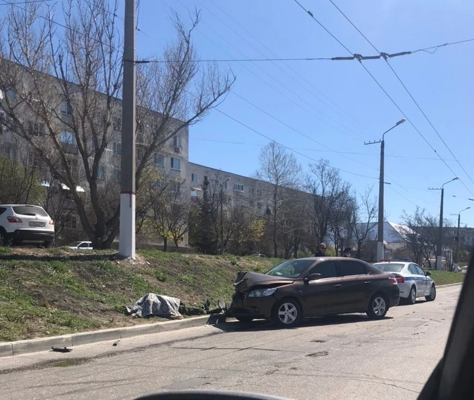 Автопартнер севастополь. ДТП Севастополь хрусталёва. ДТП на Хрусталева в Севастополе. Хрусталева 19 Севастополь фото