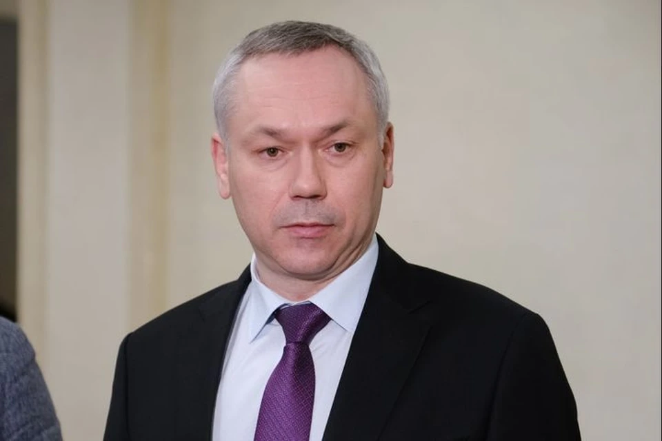 Губернатор Андрей Травников. Фото: пресс-служба правительства НСО