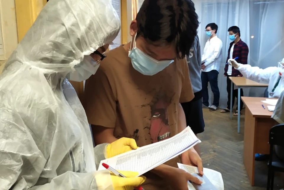 Всех обучающихся проверяют на коронавирус. Фото: НИУ «МЭИ»