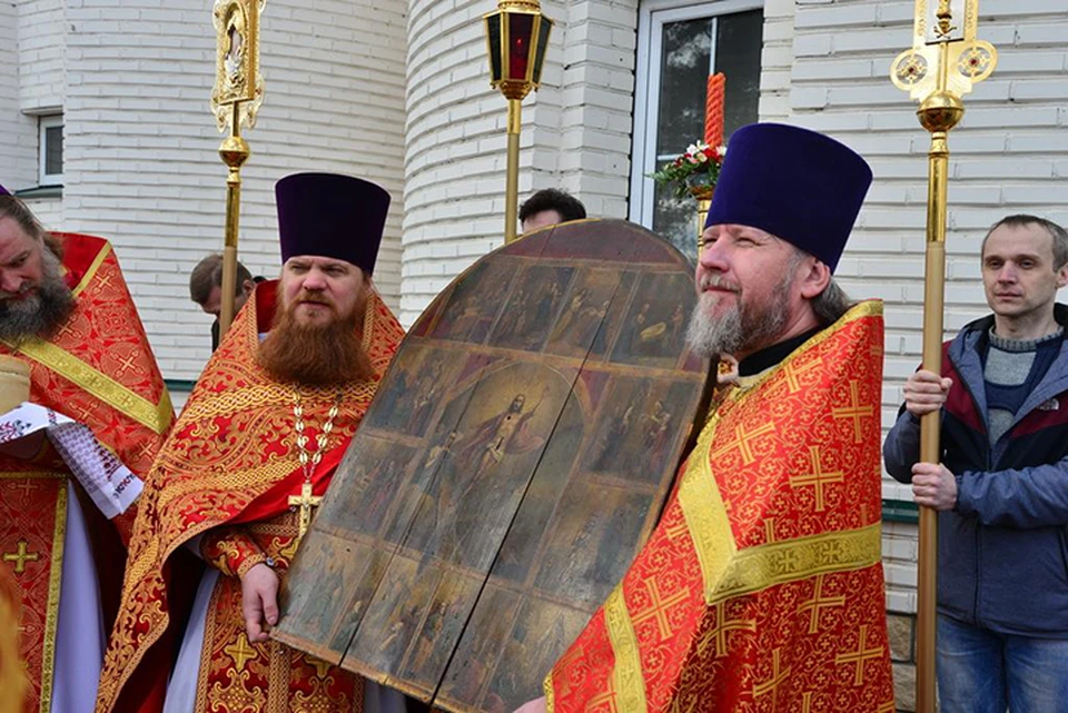 Икона пережила богоборческие времена.