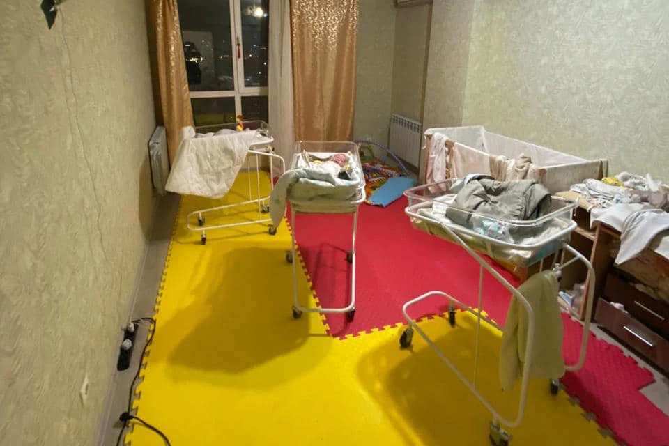 Квартира, в которой содержали новорожденных детей.