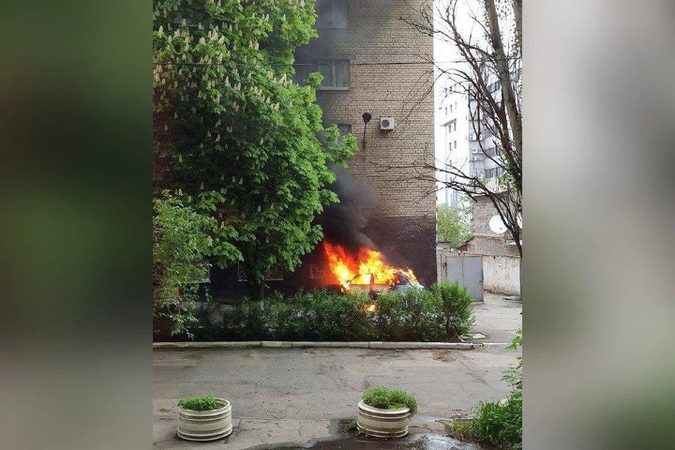 Взрыв прозвучал утром - в начале десятого. Фото: Инцидент Донецк | ДТП | ЧП | Происшествия | Live