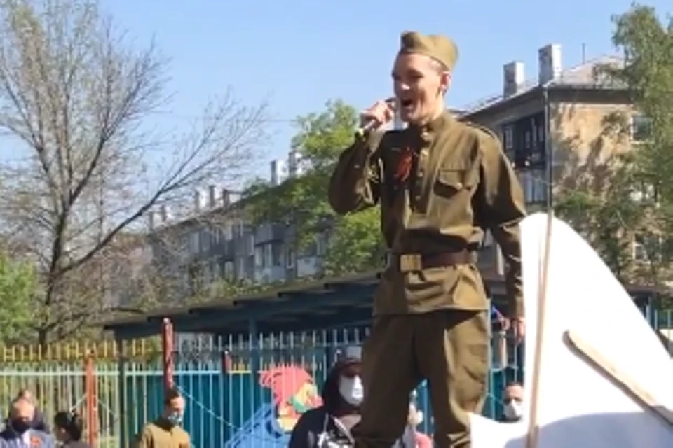 Парад Победы в Новокузнецке 9 мая 2020: прямая онлайн-трансляция. Фото: Сергей Кузнецов/ Instagram