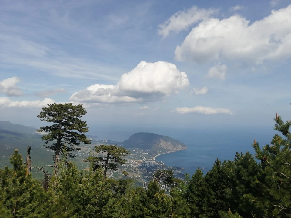 На Южном берегу Крыма переменная облачность.
