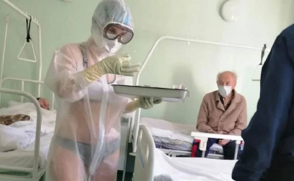 "Я люблю Россию": Иностранцы пришли в восторг от тульской медсестры в купальнике