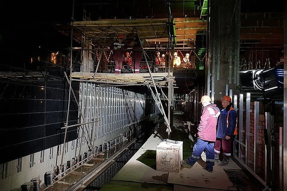 В московском метро началось строительство нового туннеля