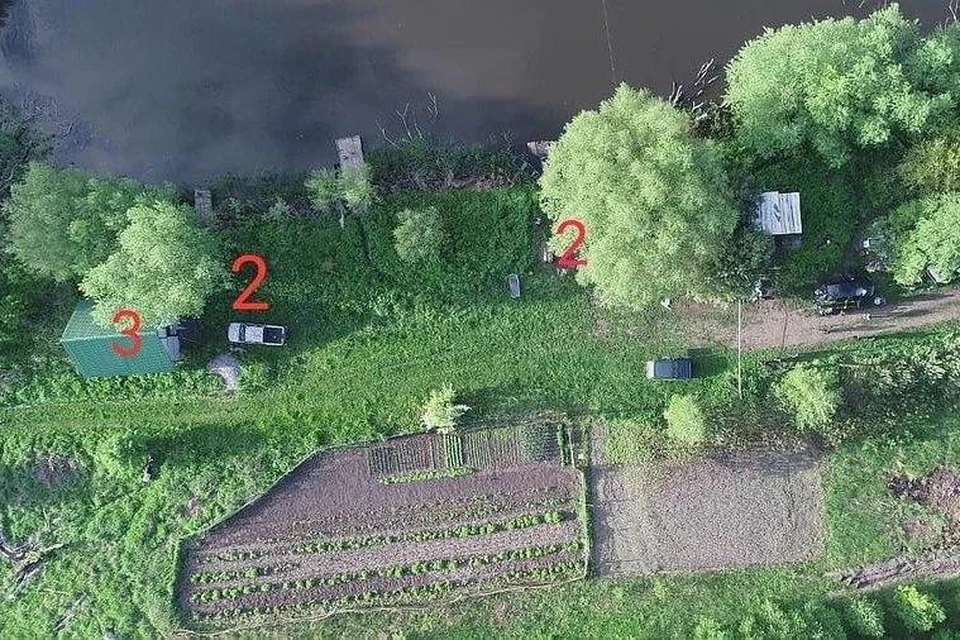 Аэроснимок с места трагедии Фото: Антон Геращенко