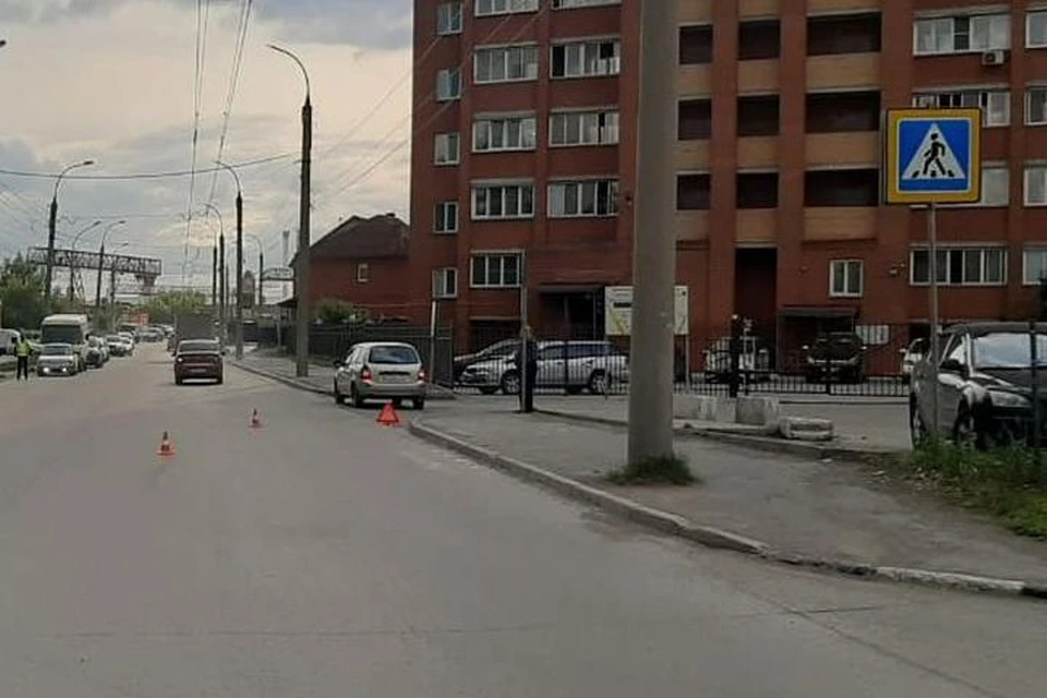 В Новосибирске, 22 мая, произошло ДТП с участием ребенка. Фото: ГИБДД Новосибирск