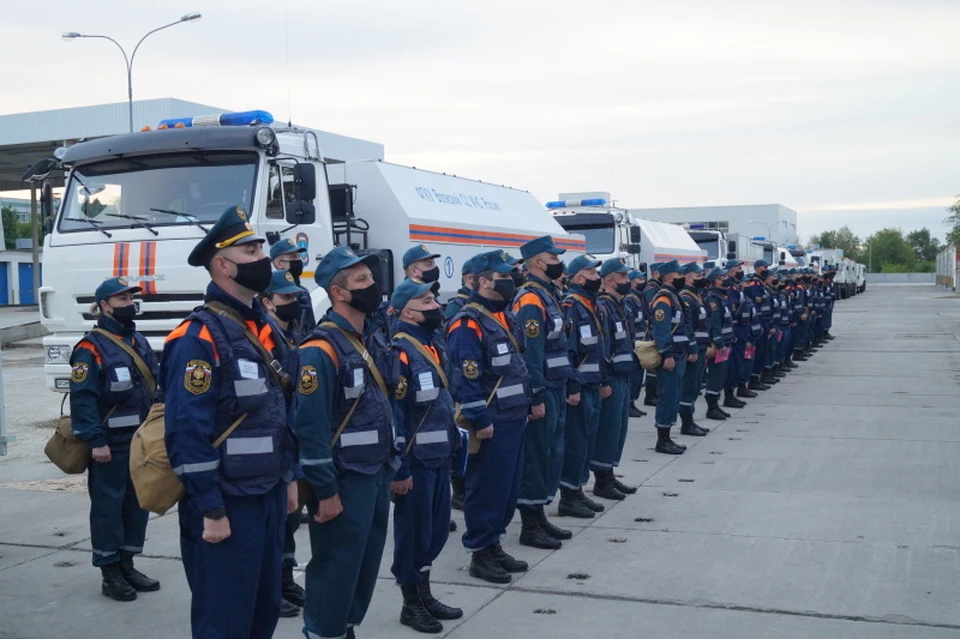 Самрских спасателей отправили в Дагестан