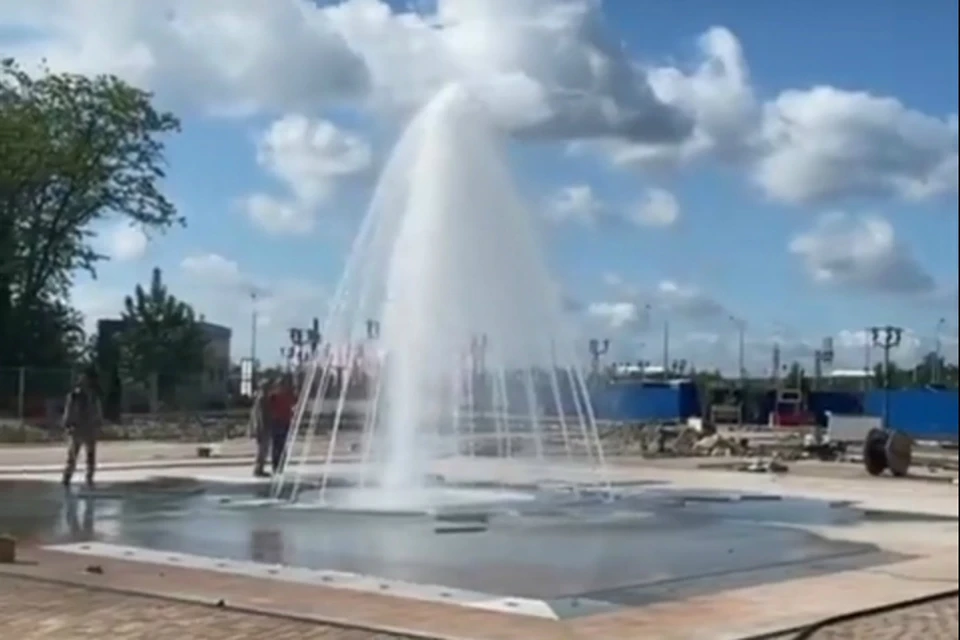 В скором времени в Ростове забьет новый фонтан. Фото: соцсети