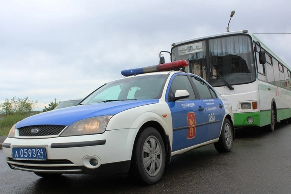 В Красноярске на автобусе 60-го маршрута работал водитель, лишенный прав за пьяную езду. Фото: ГИБДД Красноярска