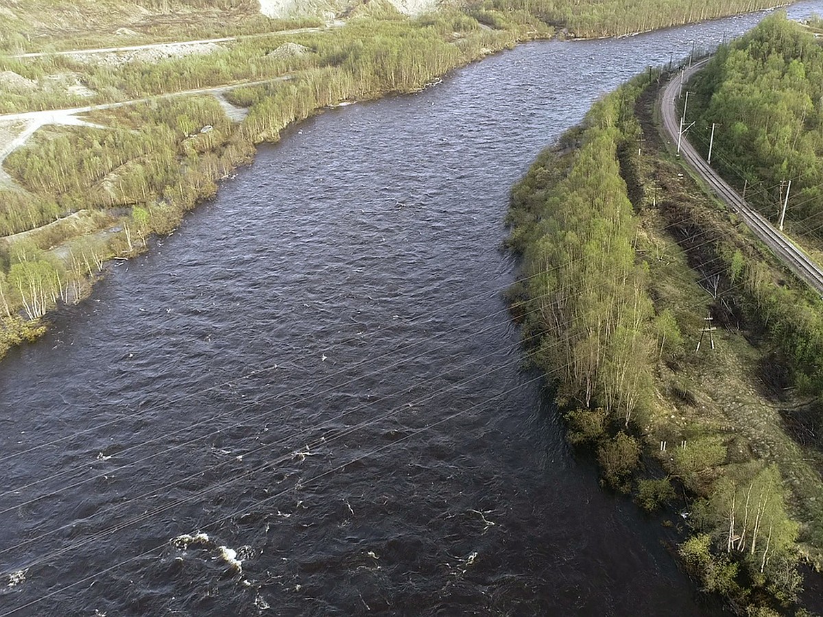 Уровень воды в реке Коле поднялся до критической отметки - KP.RU