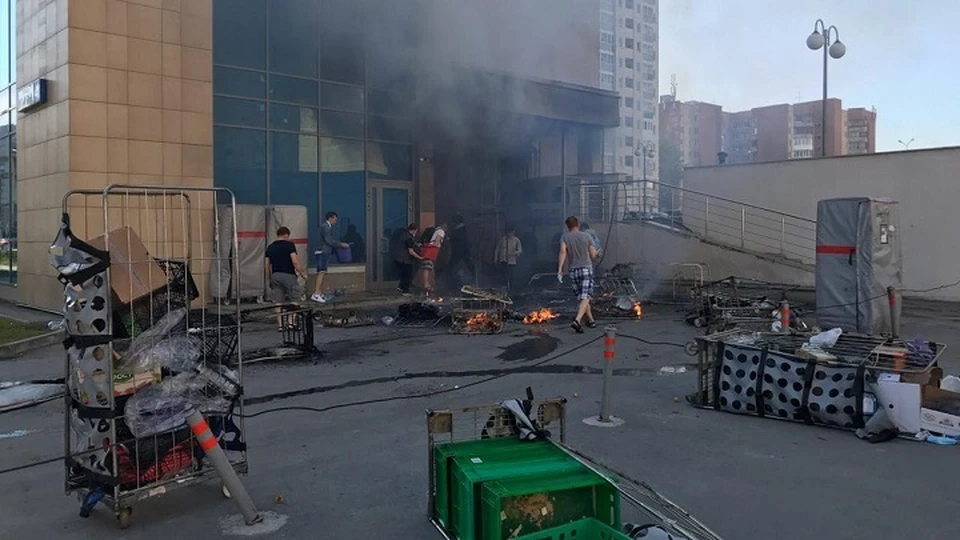 Площадь пожара составила 20 квадратных метров. Фото: ГУ МЧС