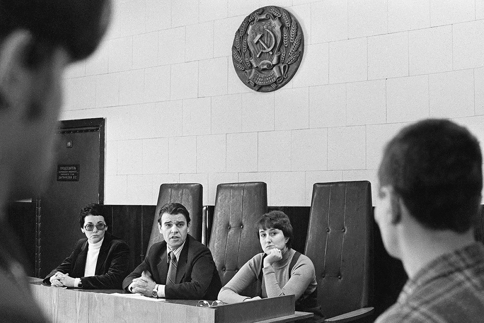 Заседание советского суда, 1980 год. Фото: Иванов Олег/Фотохроника ТАСС