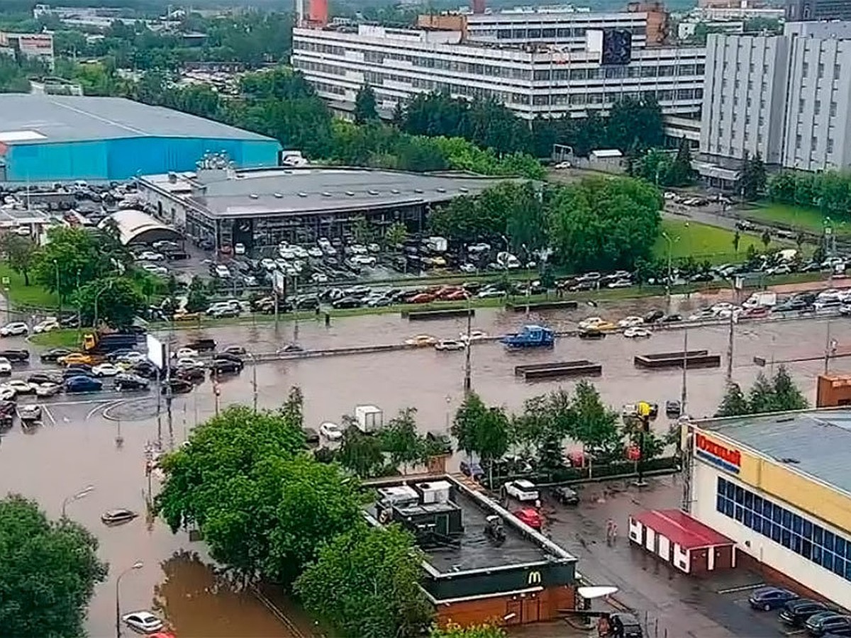 Ливень в Москве 20 июня 2020 года: фото, видео очевидцев - KP.RU