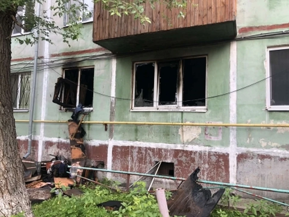 В Тюмени возбудили уголовное дело: после пожара на Пермякова найден труп. Фото - СК по Тюменской области.
