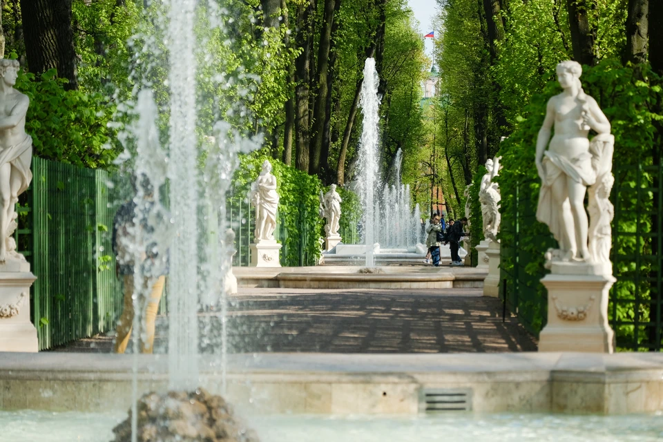 Летний сад откроют с середине июля в Санкт-Петербурге
