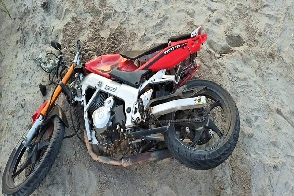 В Югре в ДТП погиб мотоциклист. Фото ГИБДД по ХМАО.