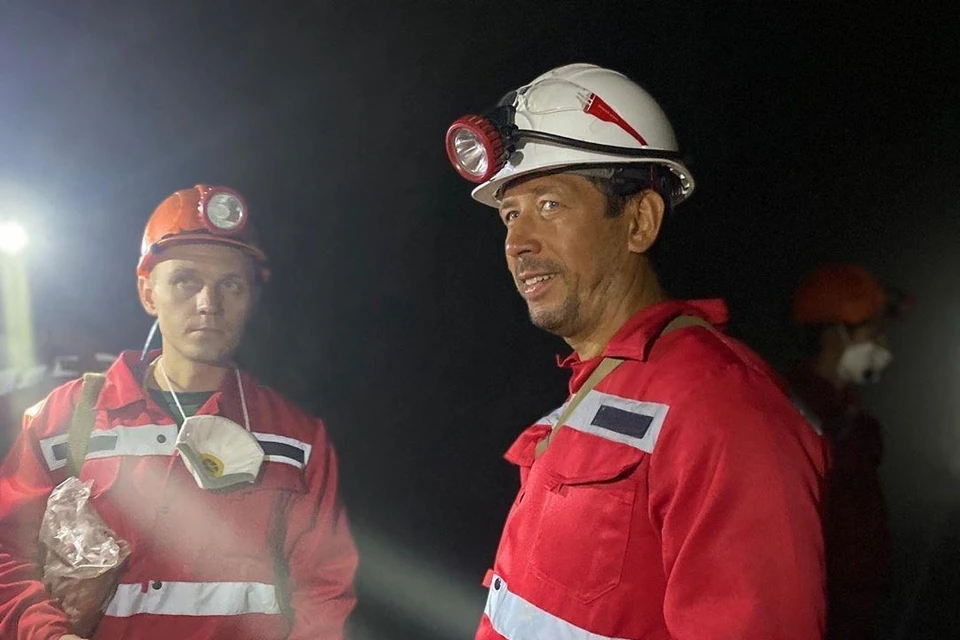 Актера поразили масштабы южноуральской шахты Фото: https://www.instagram.com/merzlikinandrey