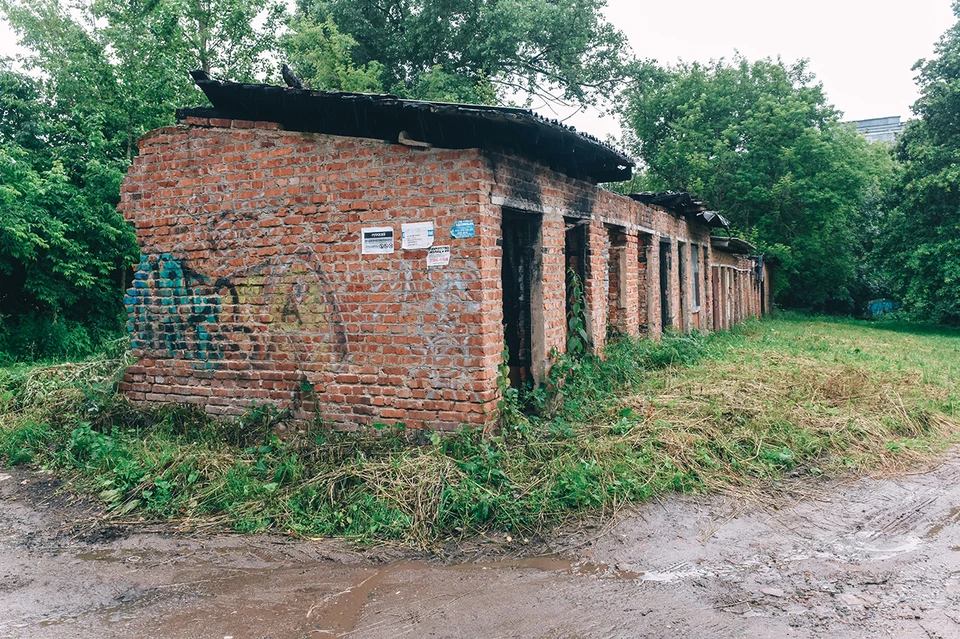 В Смоленске снесут аварийные сараи на улице Ленина. Фото: администрация Смоленской области.