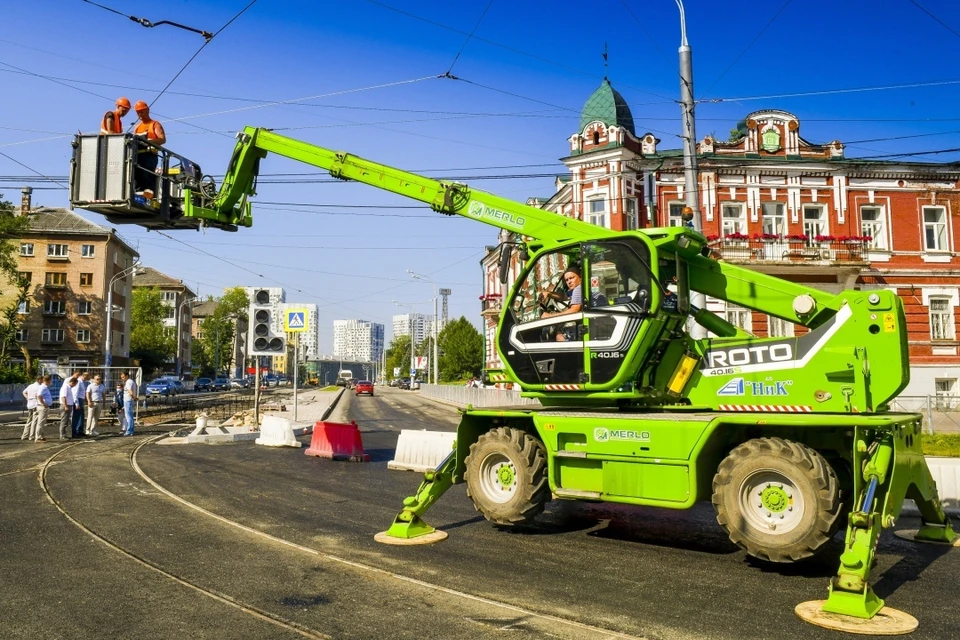 Равботы на перекрестке завершаются