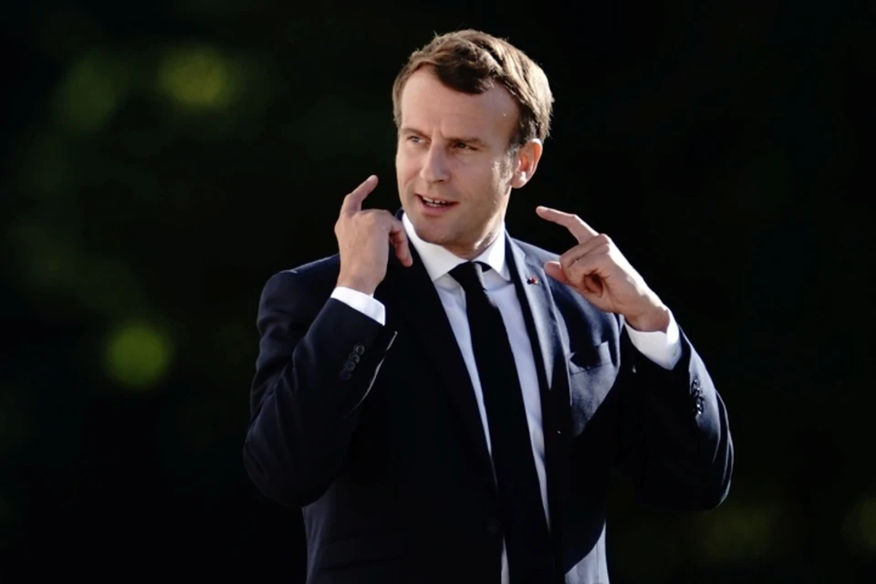 Президент Франции Эммануэль Макрон